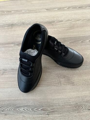 Qara rəngli qadın gündəlik ayaqqabısı – Polaris - Üst hissə:yumşaq