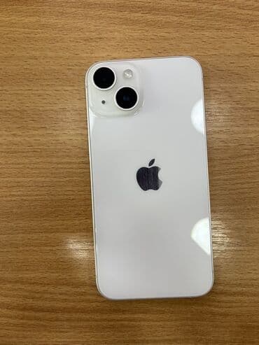 rəsmi 13c: IPhone 14, Ağ — 1