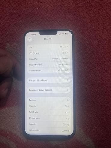 beauty skin care specialist: IPhone 13 Pro Max, 128 GB, Gümüşü — 4