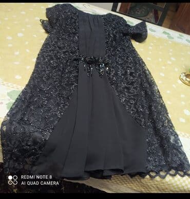 женское платье 56 размера: Ziyafet donu.bir defe geyilib.ölçü 46 — 1