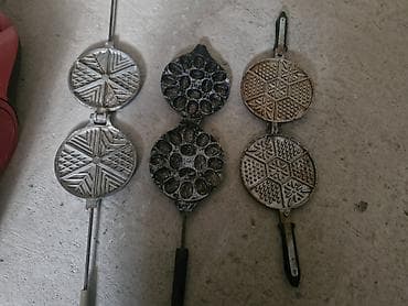 qədim antik: Qədim peçenya bişirən 3 ədəd — 2