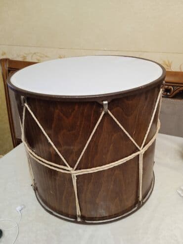 Lexus: Taxta korpuslu böyük nağara - Korpus: tünd qəhvəyi taxta, cilalanmış — 2