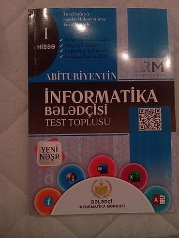 **Abituriyentin İnformatika Bələdçisi – Test toplusu, I hissə**
