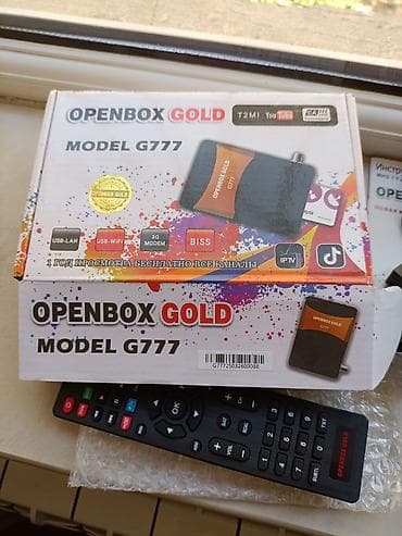 atv plus antenna: Yenidir islenmiyib son qiymet Openbox Gold G777 TV qutusu — 1