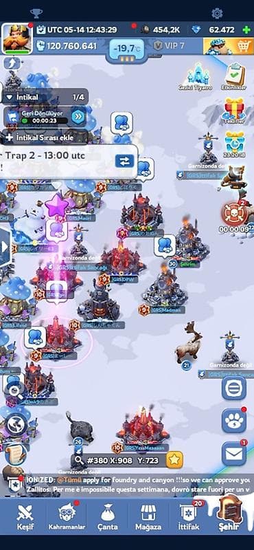 Mobil oyun hesabı – Whiteout Survival Frozen City/Arctic temalı — 4
