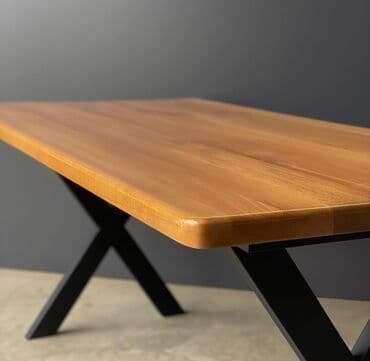 kerpic zavodu: Qonaq masası, Yeni, Açılmayan, Taxta, Dördbucaq masa — 5