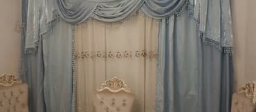 Mavi rəngli qalın pərdə satılır. Keyfiyyətli parça, zərif dizayn və lalafo.az -da Mavi rəngli qalın pərdə satılır. Keyfiyyətli parça, zərif dizayn və