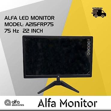 azercell modem satilir: Monitor led "alfa, 22 inch 75 hz" alfa led monitor model: a215frp75 — 1