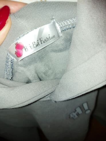 женские кофты свитшот: Кофта, L, цвет - Серый — 4