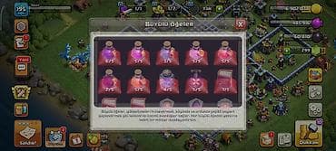 Видеоигры и приставки: Clash of clans hesabi 195 seviyedi 13 fulldu tam ayri gmail qosulub — 2