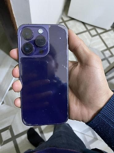 qulaqci: IPhone 14 Pro, 256 GB, Deep Purple, Simsiz şarj — 1