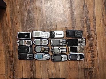 Köhnə mobil telefonlar və ehtiyat hissələri lotu - Marka və modellər — 3