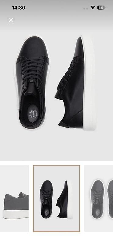 doreen doris shoes: Qara rəngli minimalist kişi krossovkası

.Yenidir41 razmer — 2