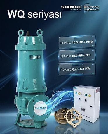 Nasos, Çirkab quyular üçün, quraşdırılma Sualtı — 5