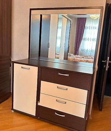 taxta komod: İşlənmiş, İkinəfərlik çarpayı, Bazasız, Matras ilə, Siyirməsiz, Türkiyə — 5