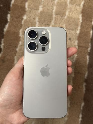 apple ipad 13: IPhone 15 Pro, 256 GB, Gümüşü — 1