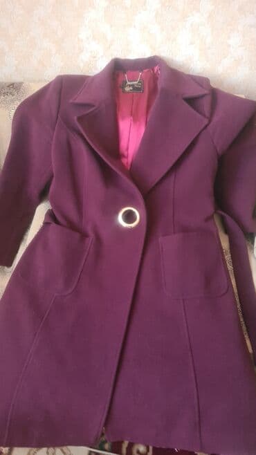 kardiqan modelleri: Palto, 2XL, rəng - Bənövşəyi — 3