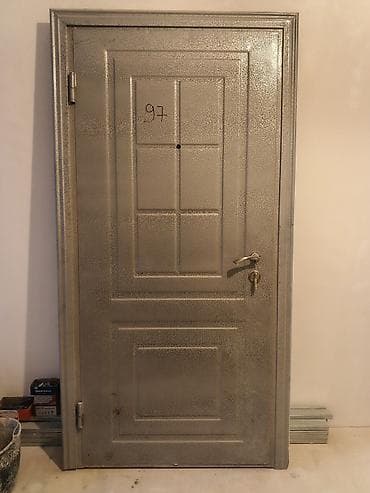 seyf qapllar: Metal giriş qapısı (konstruksiya və komplekt) - Material: qalın metal — 3