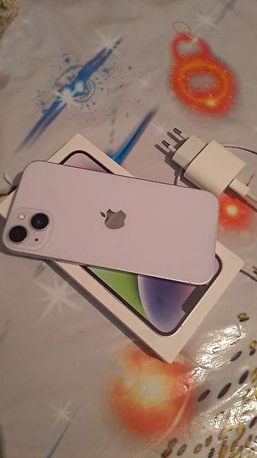 iphone 14 ucuz: IPhone 14, 128 GB, White Titanium, Face ID — 2