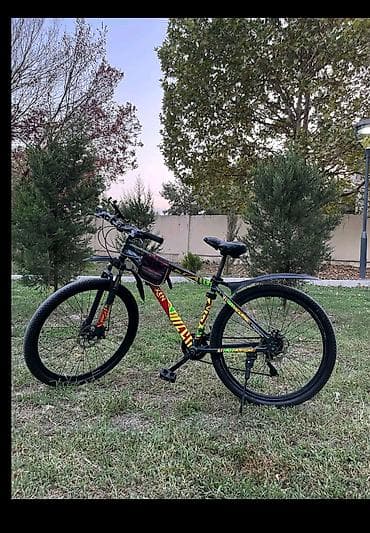 İdman velosipedləri: MTB tipli velosiped - Çərçivə: yüngül alaşımlı MTB çərçivə, parlaq — 1
