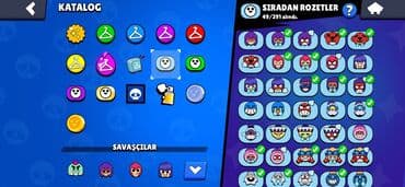Digər kolleksiyalar: Brawl Stars hesabı – yüksək göstəricilər və zəngin kolleksiya Profil — 22