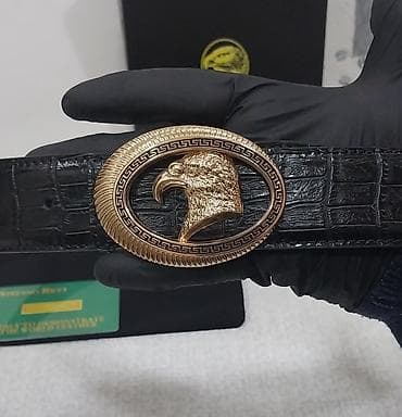 sep ucuz: Kəmər, Təbii dəri, Yeni — 9