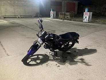 200cc motor: Moped tipli motosiklet - Rəng: qara-bənövşəyi (disklər və plastik — 1