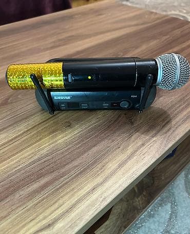 Shure(şur) PGX4 mikrofon original
işlək vəziyyətdə