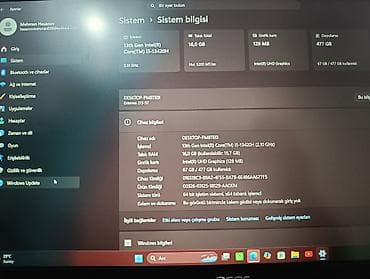 13 pro 128: Acer Extensa 215-57 noutbuk - Prosessor: 13-cü nəsil Intel Core — 3