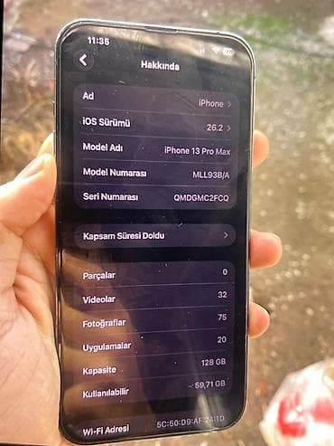 Bentley: IPhone 13 Pro Max, 128 GB, Alpine Green, Face ID — 8