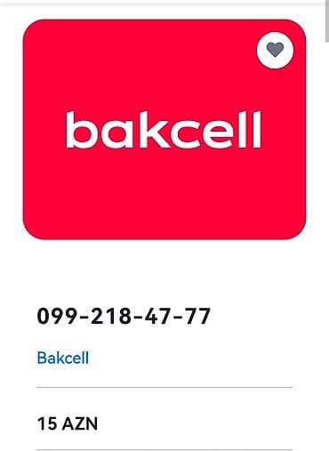 azercell nomreler satilir: Açıqlama: Xəzər Telecom mağazasında Bakcell Nar Azercell 055, 099 — 3