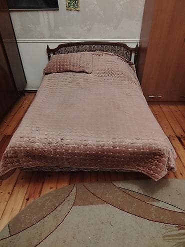 İşlənmiş, İkinəfərlik çarpayı, Bazalı, Matrassız, Siyirməsiz