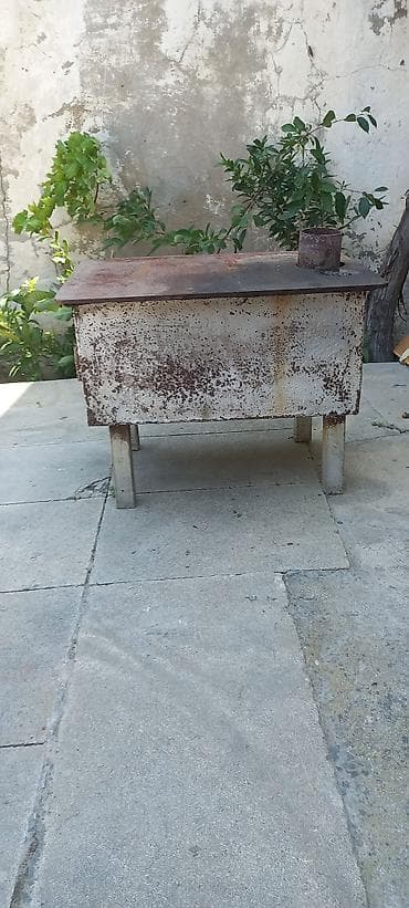 iran sobasi kreditle: Odun/kömür sobası – metal korpuslu, ayaqlı - Material: qalın — 2