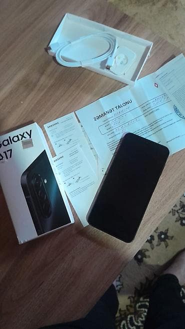 iphone telefon: Samsung Galaxy A17, rəng - Qara, Sənədlərlə — 3