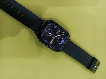 saat sensor: Smart Borofone vd 8 AMOLED qol saatı polad korpus silikon kəmər sport — 9