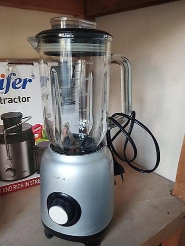 sonifer blender 4 in 1: Stolüstü blender – şüşə qablı, elektriklə işləyən. Xüsusiyyətlər: - — 1