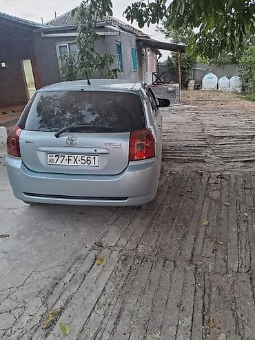 maşın satış: Toyota Corolla (hatchback), gümüşü rəng. - Kuzov: 5 qapılı hatchback — 5