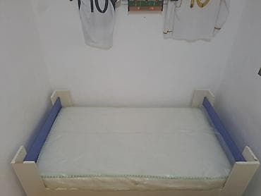tekli carpayi: Oğlan və qız üçün, İşlənmiş, Çarpayı, Bazalı, Matras ilə, Siyirməli — 1