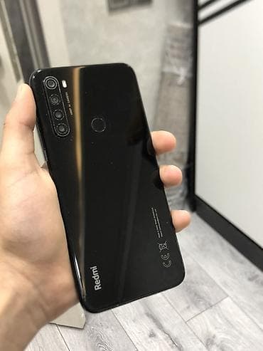 Redmi Note 8, 64 GB, rəng - Qara, Barmaq izi