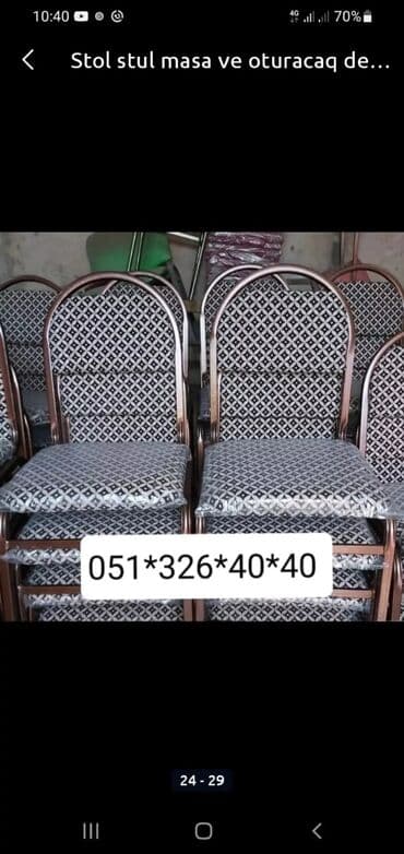 heyet ucun stul: Stullar stul və stol stullar Stul stol stol stul oturacaq Masa ve — 8