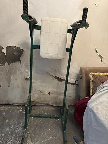 gym: Ev üçün dəmir trenajor dəsti - Material: qalın metal profillərdən — 5