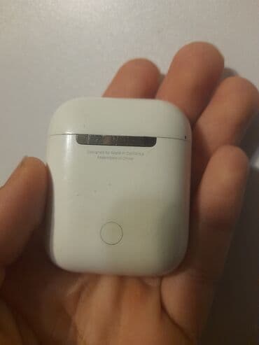 blutuz nausnik: İşlənmiş Simsiz (Bluetooth) Qulaqcıqlar, Apple, rəng - Ağ — 4