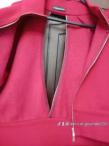 Личные вещи: Qırmızı iki hissəli idman dəsti – CONFIDANCE brendi - Ölçü: 40–42 — 5