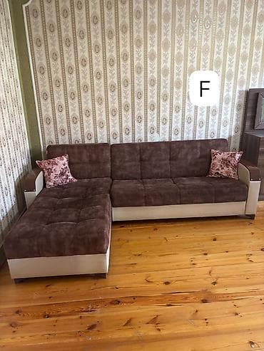 Künc divan, İşlənmiş, Açılan, Bazalı, Parça, Çatdırılma yoxdur
