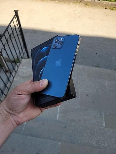 iphone 16 mavi: IPhone 12 Pro, 128 GB, Pacific Blue, Face ID — 4