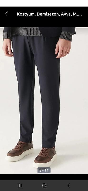 dos nisani: Kostyum, Demisezon, Avva, M, rəng - Göy — 10