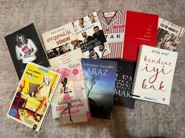 Müxtəlif janrlarda kitablar toplusu Paketdə yer alan seçmə adlar: -