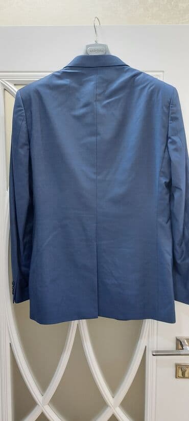 göy rəngli kişi cemperləri: Kastyum. 50 razmer. yeni kimidir — 3