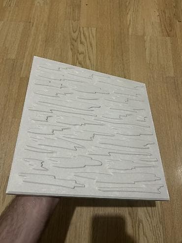 3D dekorativ divar paneli - Material: gips əsaslı dekorativ panel -