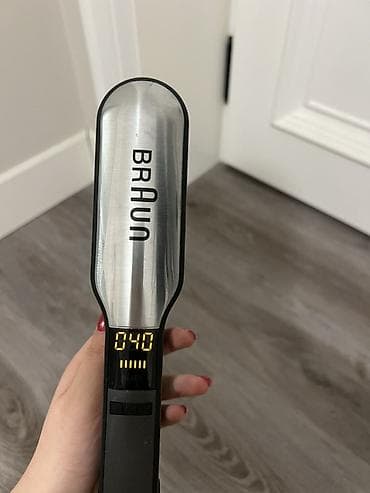panel radiator: Braun saç düzləndiricisi - Marka/model: Braun (LED displeyli saç — 3